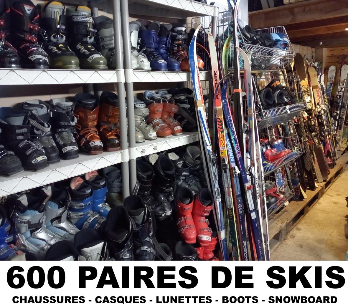 600 paires de skis small